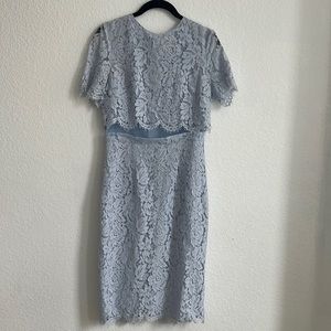 Blue Asos Lace Dress for Sale up to 90% Off: Poshmark